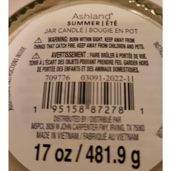 SUNDAYMORNING CEREAL SINGLE WICK SCENTED CANDLE BY ASHLAND 17 OZ WAX CANDLE - Picture 4 of 4